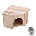 DAUERHAFT Pet House Easy In Stallation Área de Juego y Descanso para su Mascota para Chinchilla