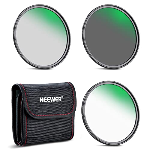 NEEWER 52mm ND Lens Filter Kit ND8 ND64 CPL(Circular Polarising) Filter Set