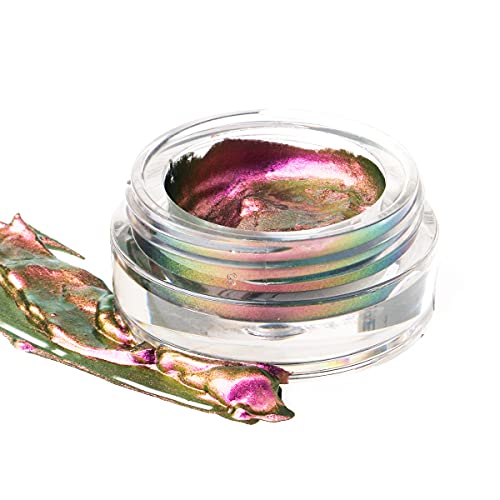 Bowitzki Multi Chrome Eyeshadow Multichrome Gel Makeup Multi-chrome Creme Longer Lasting No Creasing Shimmer Eye Shadow - nebula
