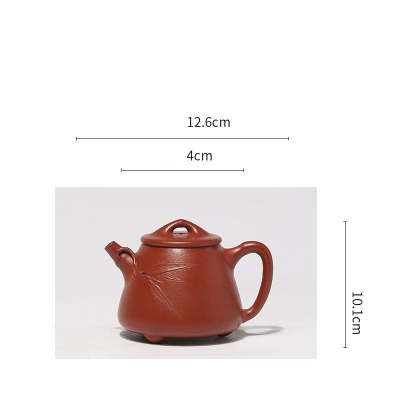 Ceramiczny czajniczek do herbaty i kawy, japoński wzór z fioletowej gliny, ręcznie wykonany, trwały, idealny do domu lub na prezent, eleganckie akcesoria kuchenne