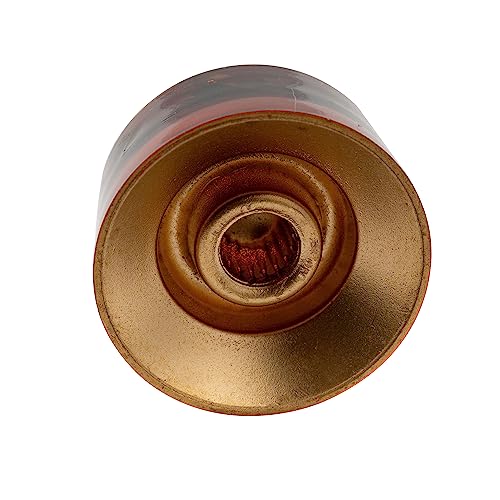 Musiclily Pro Metric Size Abalone Bird Top Guitar Speed Knobs Voume Tone Control Knob For Epiphone Les Paul Sg Style Electric Guitar, Amber (Set Of 4) #TOP5