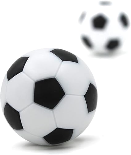 Miniatura 4 de Pelotas de futbolín de 1.260 in, 16 unidades, mini balones de mesa oficiales, color negro