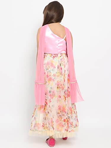 Image of Nautinati Girls Lehenga Choli Set