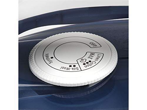 G3 Ferrari G40014 Opera Ferro da Stiro a Vapore, 2000 W, Piastra in Ceramica, Capacità 230cc, Colpo vapore 90 g/min, Funzione spray, Blu - Immagine 5