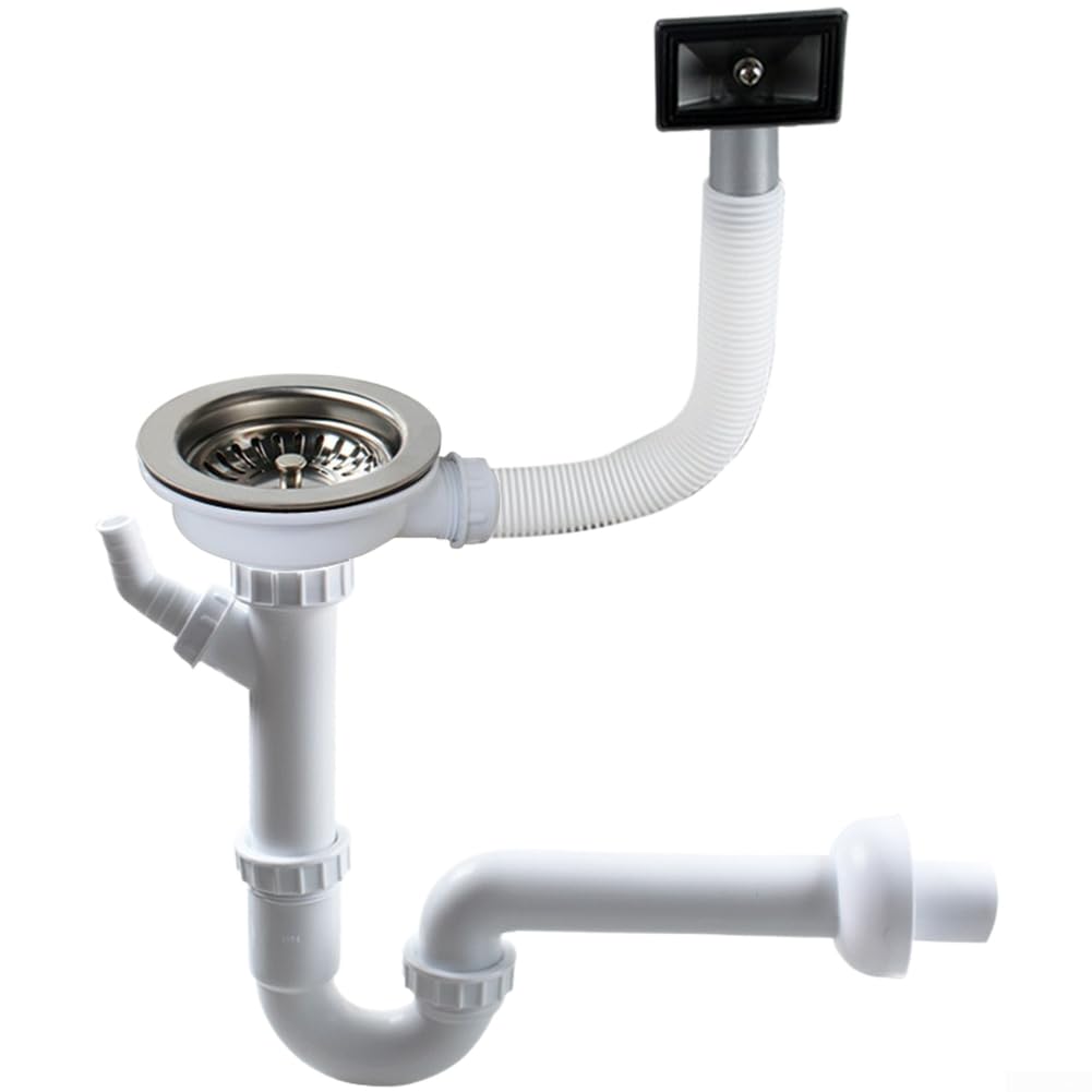 Tuyau d'évacuation 114 mm en U pour évier de cuisine simple et sain