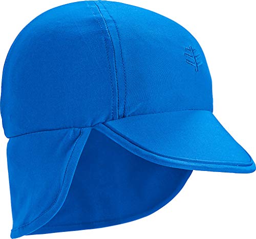 Coolibar UPF 50+ Baby Splashy All Sport Hat - Sun Protective (2-3T- Marlin Blue)