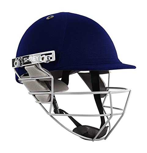 Shrey Star Steel Cricket Helmet Cricket Practice Small,Medium,Large (M)