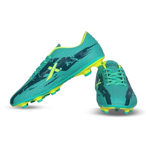 Image of Vector X Spectre 2.0 Football Shoe /Studs, Double Colored TPU Sole, Padded Footbed, Premoulded Heel Shoe for Men