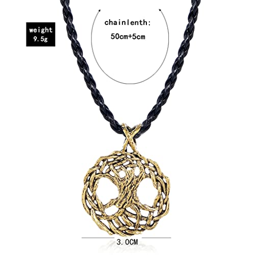 Collier homme Yggdrasil cadeau talisman viking - 5