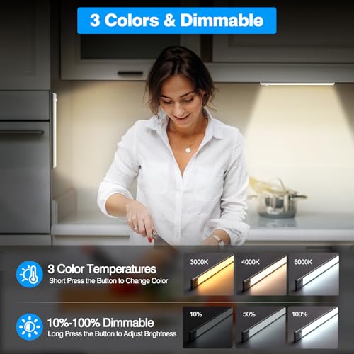 30CM Under Cabinet Kitchen Lights with Motion Sensor - Image 4