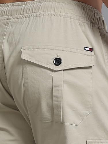 Image of U.S. Pitchers Mens Twill Laffer Cargo Joggers I 6 Pocket Utility Pants I Stylish Comfort Fit I 12 Colors I Sizes 30 to 38