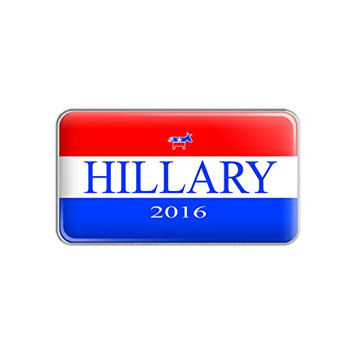 GRAPHICS & MORE Hillary 2016 Democrat Logo Hillary Clinton for President Metal Lapel Hat Pin Tie Tack Pinback