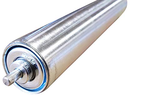 Pack Of 5 Conveyor Rollers, 1.5" Diameter Galvanized Steel, 10" Between Frame #TOP4
