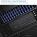 Upgraded 30 Bay Laptop and Tablet Storage Cart, Fully Assembled Mobile Charging and Storage Cart, USB-A/C Multi-Port Charging with Keypad Lock for Phone, Chromebooks, IPades, Up to 14
