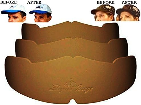 3-Pack EVA Foam Hat Shapers Inserts for Baseball Caps, Dad Caps, Snapbacks – Low Profile Crown Liners, Washable & Reusable