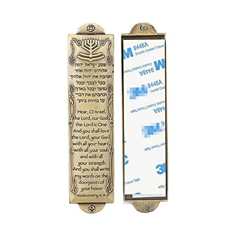 BRTAGG Mezuzah Case with Double Sided Tape Cover