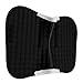 POENVFPO Slipping Cushion Non Slip Elegant Lighter Absorbing Sweat for Polyester Silk Cotton Cotton Fieters (Black)