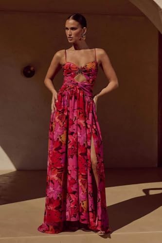 Image of AARAM Stylish Premium Women's One Piece Swimsuit with Cover Ups Wrap Skirt Sarong Floral Print Monokini Tummy Control Swimwear, Printed Costume Women Beach Wear