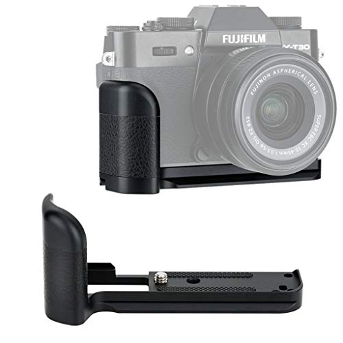 Evita fatiga con la empuñadura QR JJC HG-XT30 Arca Swiss para Fujifilm X-T30
