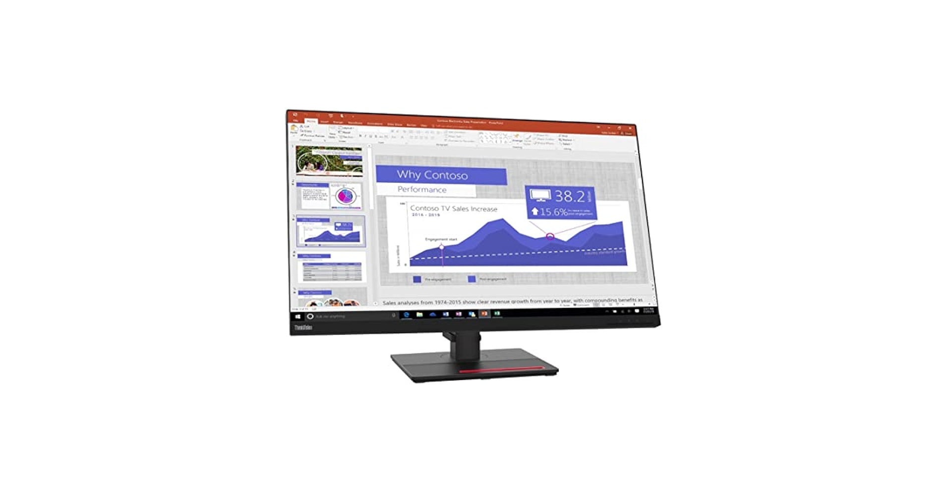 T32p-20 レノボ 4K 32インチモニター IPS 高さ調整可能 T32p-20