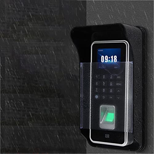 Cubierta de lluvia para timbre metálica e impermeable para cámaras de exterior de 148x104 mm 5