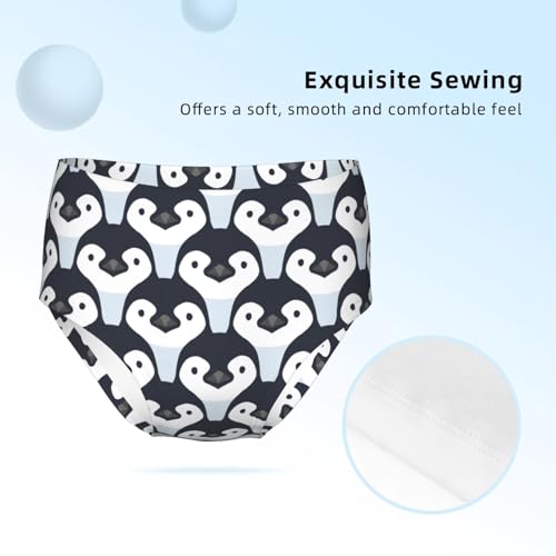 Cute Penguin Girls' Underwear Soft Cotton Little Girls Panties Comfort Briefs3