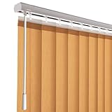 Cordless Fabric Vertical Window Blinds, Sliding Door Blinds & Shades, Privacy Window Shades, Vertical Blinds for Doors, Sliding Blinds, Khaki