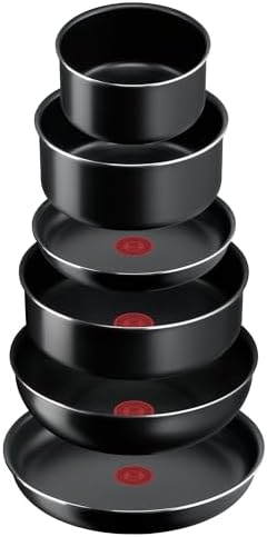 Tefal Ingenio Easy On Zestaw Patelni i Garnków, Czarny, 13 Elementów