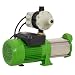 CHM GmbH® Kreiselpumpe Edelstahl 1,1 KW 5,5 Bar Druck 8000 L/h + vollaut. einstellbare Pumpensteuerung mit Trockenlaufschutz, Gartenpumpe