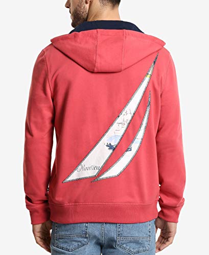 Nautica Men's Long Sleeve Artist Series Full Zip Hoodie Sweatshirt2
