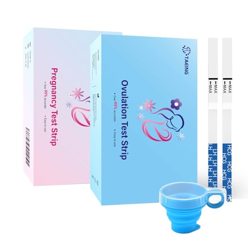 TAEING Ovulationstest & Schwangerschaftstest Set – 20 LH + 10 HCG...