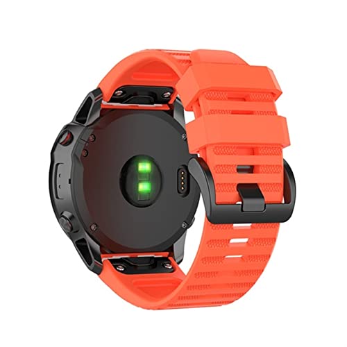 Bracelet de montre 22 26 mm silicone ajustement rapide pour montre Fenix 7 7X 6 6X Pro agate