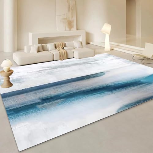 Frisence ラグマット 140×200cm 洗える 厚手 シャギーラグ カーペット 防音 防寒 滑り止め付き ふわふわ やわらかい マイクロファイバー 北欧風 モダン おしゃれ ホットカーペット・床暖房対応 ペット・子供部屋・リビング用 FRISY0