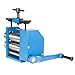 3-In-1 Jewelry Rolling Mill Machine, Gold Making Tool Press For Sheet Square Wire&Semicircle, Jewelry Diy Tool For Pressing Gold Silver Copper Aluminum 0.001-0.26in Adjustable Thickness(Blue)