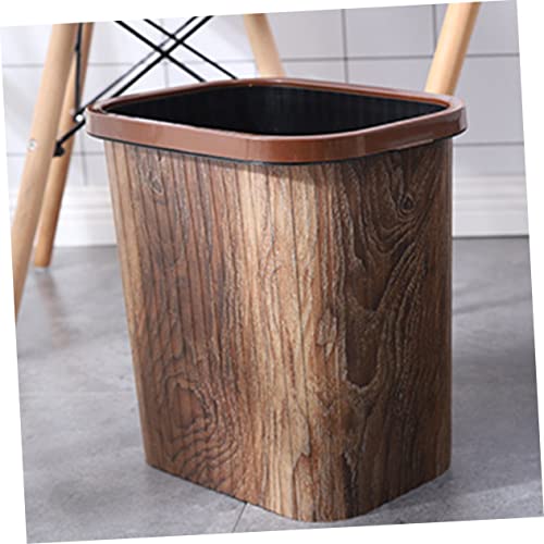 Bote de basura grande evita caidas de bolsa contenedor desechos cocina baño oficina 7