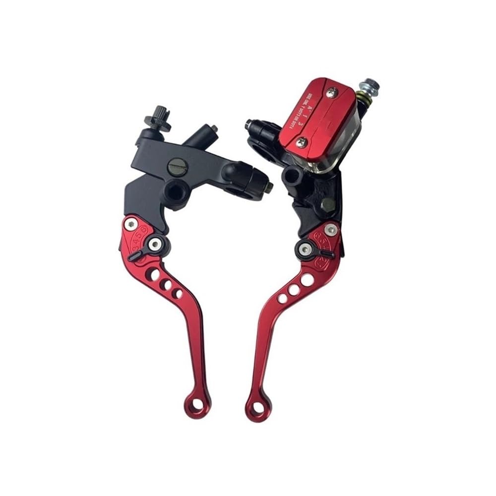 EMQDCAZ 22mm Brake Clutch Pump Master Cylinder Handles Motorcycle Lever Handlebar Hydraulic Accessories for ATV Electric Moto Brake Clutch Reservoir Levers