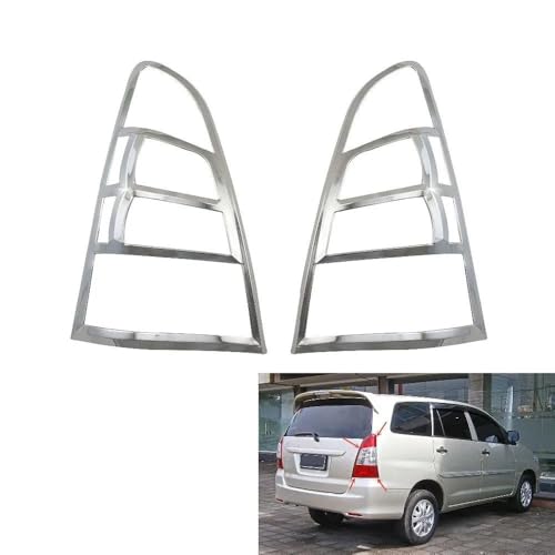 Boîtier feu arrière chrome pour Innova 2012 cache de protection et garniture - 2