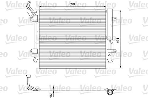 Valeo Skraplacz, Klimatyzacja 814157