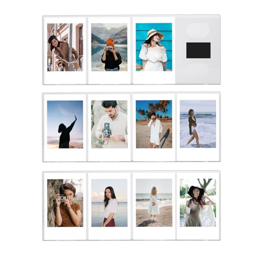 Acrylic Magnetic Photo Frame for Instax Mini (3-Pack)