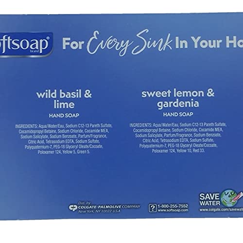 Softsoap Liquid Hand Soap Decor Variety Pack (13 oz, 4 pk.)