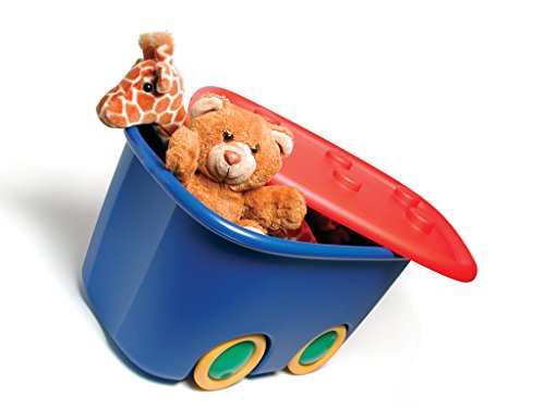 Ondis 24 - Aufbewahrungsbox - Kiste für Spielzeug oder Kleidung. Rouge Bleu