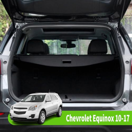 Liizoo Cargo Cover for Chevy Chevrolet Equinox GMC Terrain 2010 2012 2013 2014 2015 2016 2017 Accessories Rear Trunk Security Shielding Shade