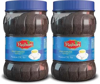 Rajbari Premium Tea 500g x 2 | Strong, Rich & Aromatic Chai | Bihar Origins |1 Kg (2 x 0.5 kg).