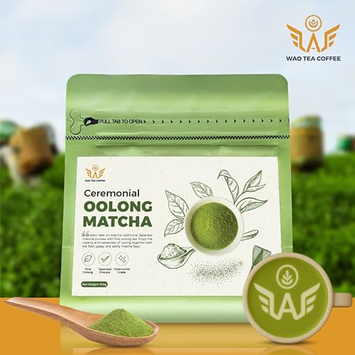 Té Matcha Oolong ceremonial en polvo 3.5 oz miniatura 2