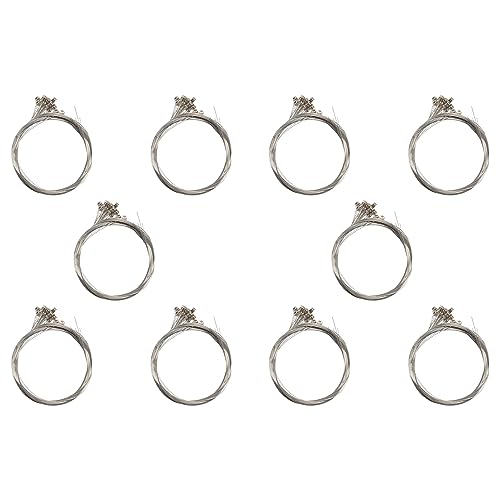 FURREN Lot de 200 cordes pour guitare électrique en vrac .011 High E (Medium) calibre 11 - Les Beatles, Paul McCartney, John Lennon, RIngo Starr, George Harrison FURREN Lot de 200 cordes pour guitare électrique en vrac .011 High E (Medium) calibre 11