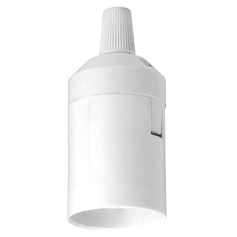 Legrand 060002 Douille Bout de Câble Culot B22 sans Bague avec Serre-​Câbles, 2A, 100W