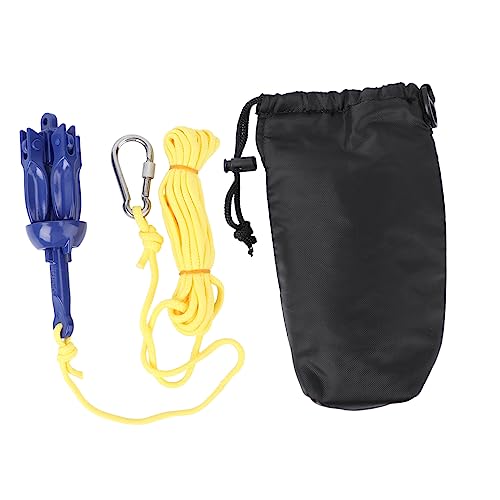 balacoo Foldablekayakanchor Kit Tins Canoe Anchor Anchor Accessories for Kayaks