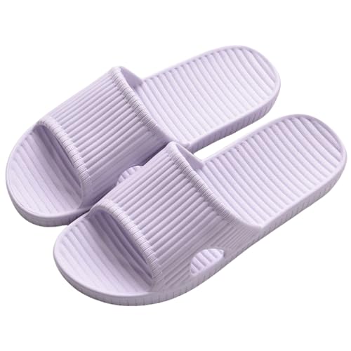 Czgcpyc Sandales de Douche, Pantoufles de Douche Antidérapantes Sandales de sol Intérieures et Extérieures Chaussures de Bain en Mousse Souple Unisexe, EU...