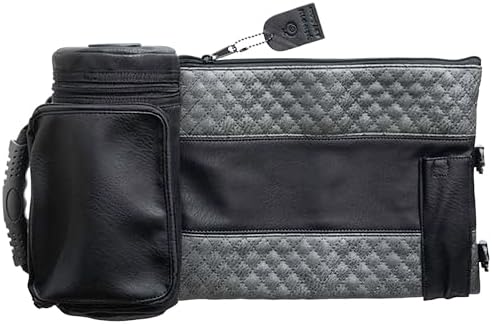 Insulated Tallit and Tefillin Bag and Case, Thermos Style Canister for Camping and Outdoors, Black