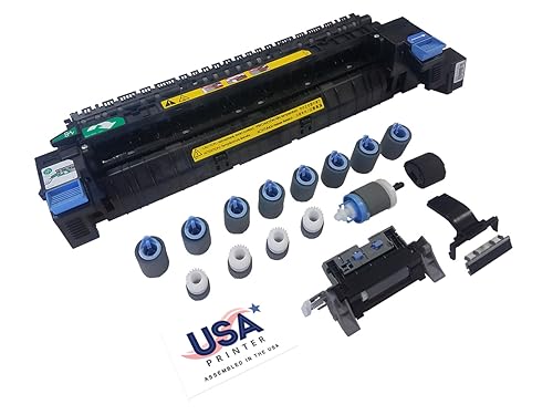 USA Printer CE977A-MTK-USA (RM1-6180 CE707-67912) Maintenance Kit for HP Color Laserjet CP5520 CP5525 M750 Includes CE977A Fuser & Tray 1-3 Roller Kit (110V)